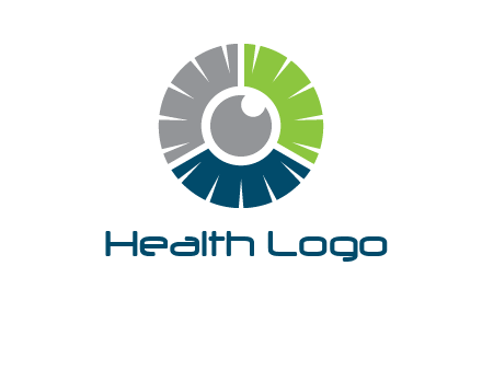 eye inside the circle logo