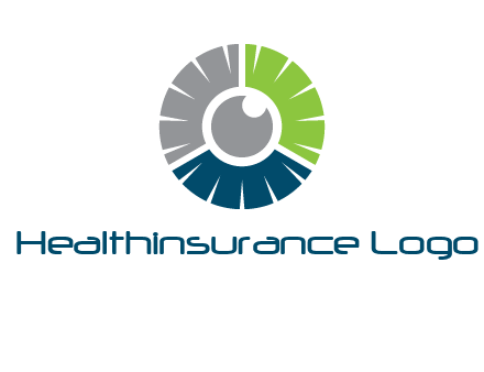 eye inside the circle logo