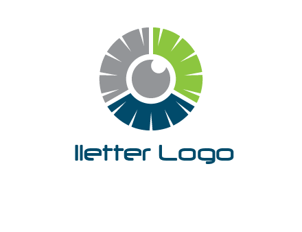eye inside the circle logo
