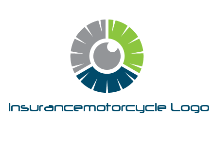 eye inside the circle logo