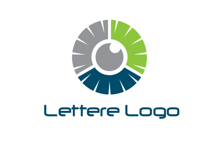 eye inside the circle logo