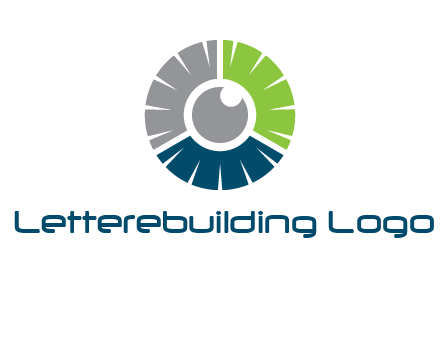 eye inside the circle logo