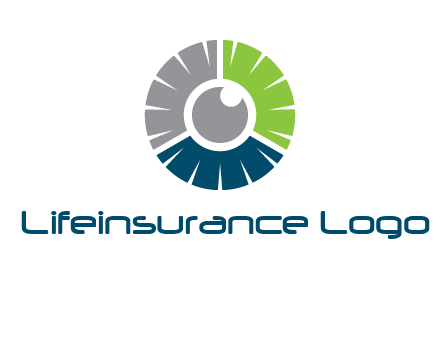 eye inside the circle logo