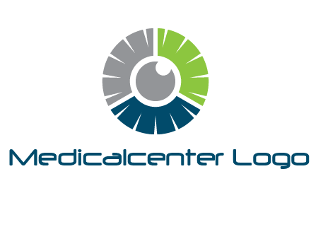 eye inside the circle logo