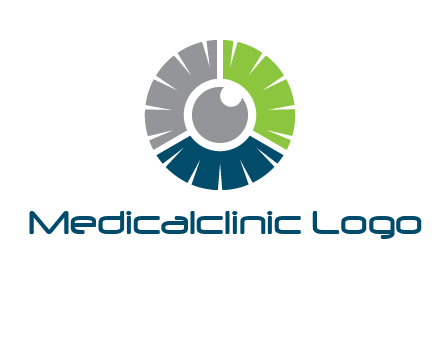 eye inside the circle logo