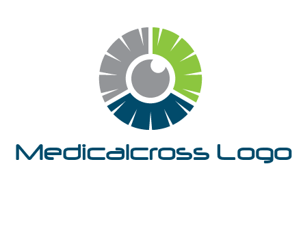 eye inside the circle logo