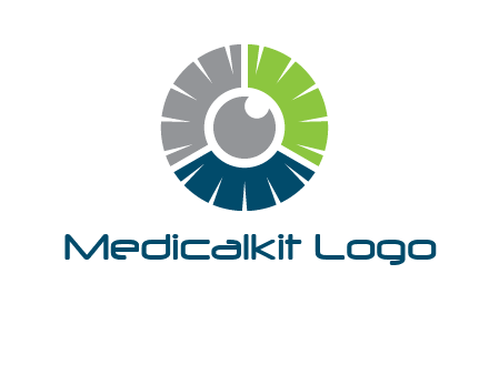 eye inside the circle logo