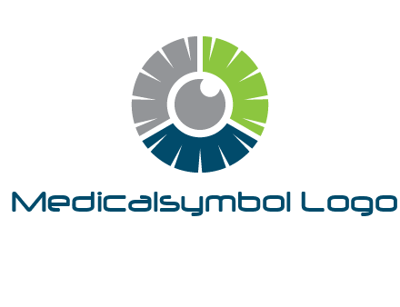 eye inside the circle logo