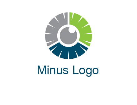 eye inside the circle logo