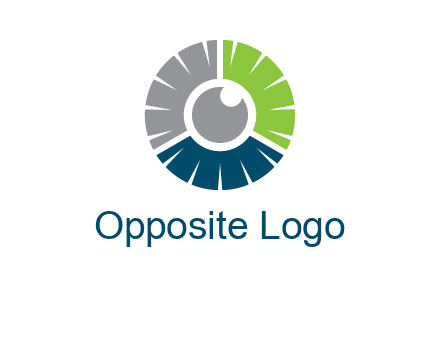 eye inside the circle logo