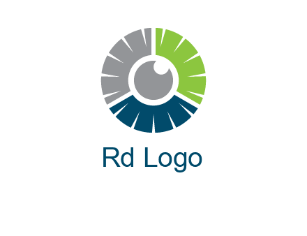 eye inside the circle logo