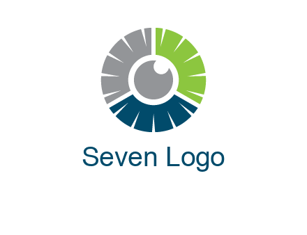 eye inside the circle logo