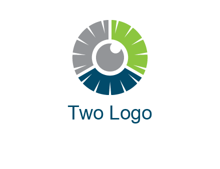 eye inside the circle logo