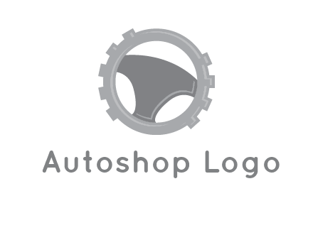 steering wheel inside the gear logo