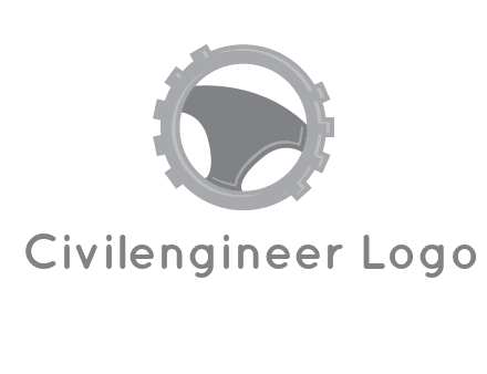 steering wheel inside the gear logo
