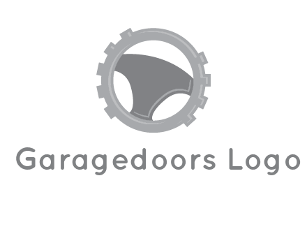 steering wheel inside the gear logo