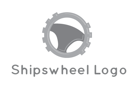 steering wheel inside the gear logo