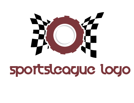 gear incorporated with racing flag logo