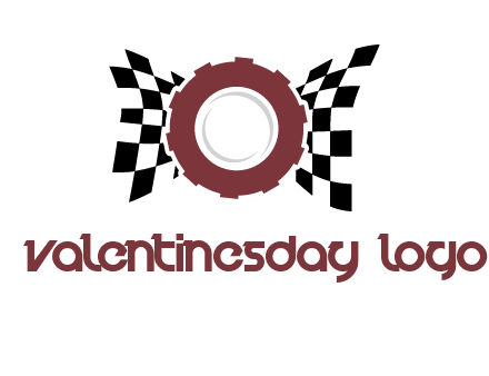 gear incorporated with racing flag logo