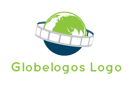 film reel around the globe logo