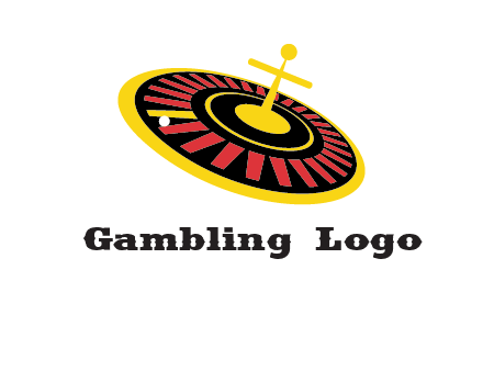 roulette wheel bar & nightclub logo