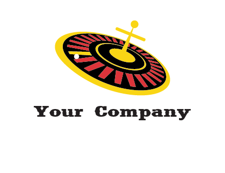 roulette wheel bar & nightclub logo