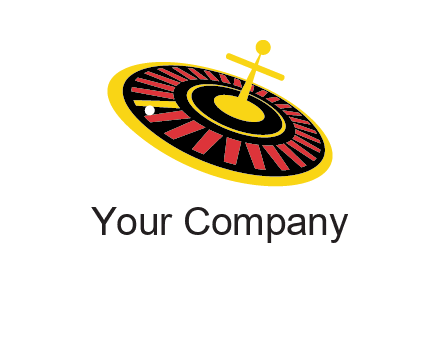 roulette wheel bar & nightclub logo