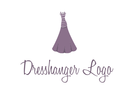 modern girl cloth with stripe logo