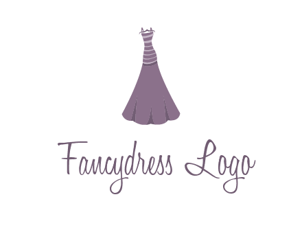 modern girl cloth with stripe logo