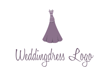 modern girl cloth with stripe logo