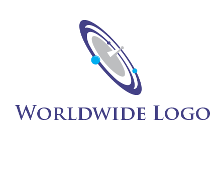 Communication orbit logo