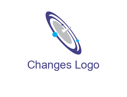 Communication orbit logo