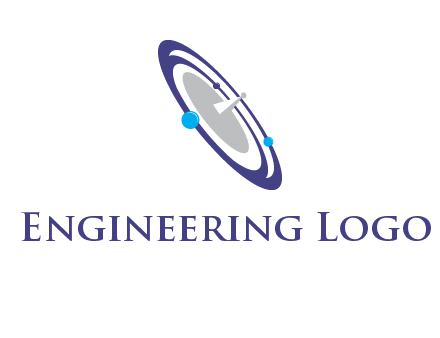 Communication orbit logo