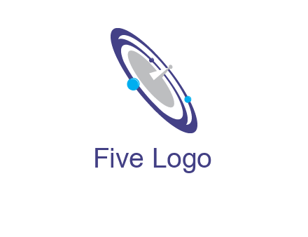 Communication orbit logo