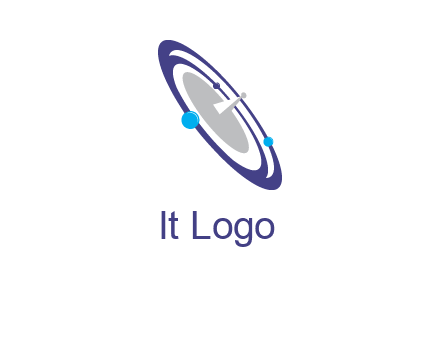 Communication orbit logo