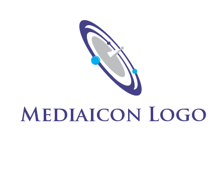 Communication orbit logo