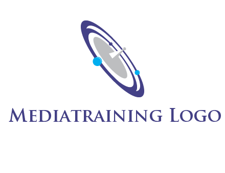 Communication orbit logo