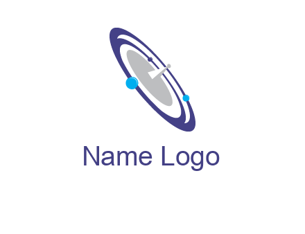 Communication orbit logo