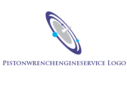 Communication orbit logo