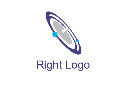 Communication orbit logo