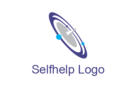 Communication orbit logo