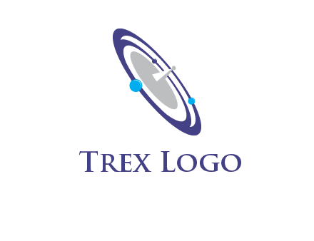 Communication orbit logo