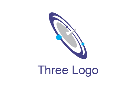 Communication orbit logo