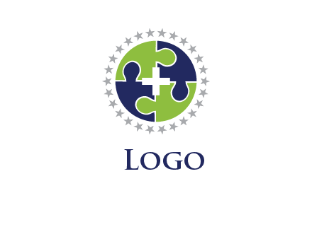 group of people employment logo design