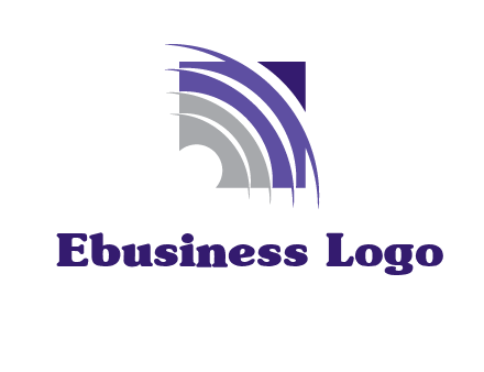 swooshes inside the square shape logo