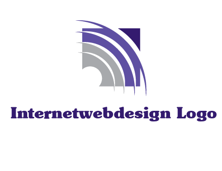 swooshes inside the square shape logo
