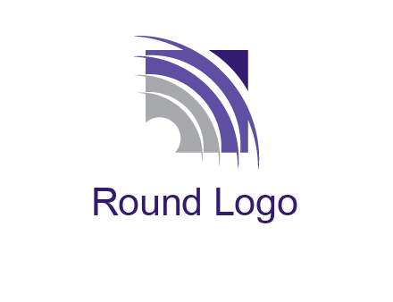 swooshes inside the square shape logo