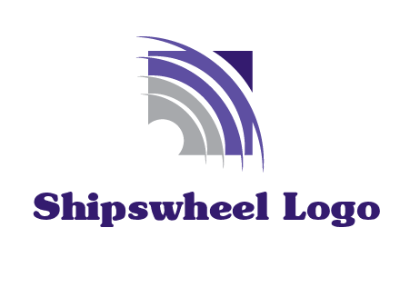 swooshes inside the square shape logo