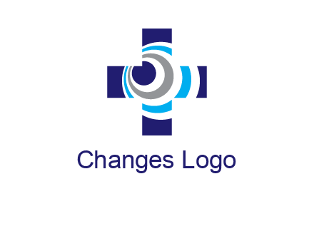 circles inside the medical symbol