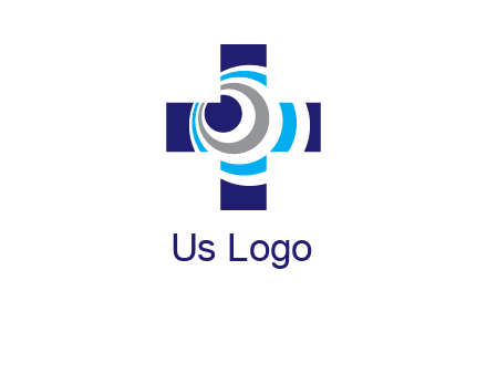 circles inside the medical symbol